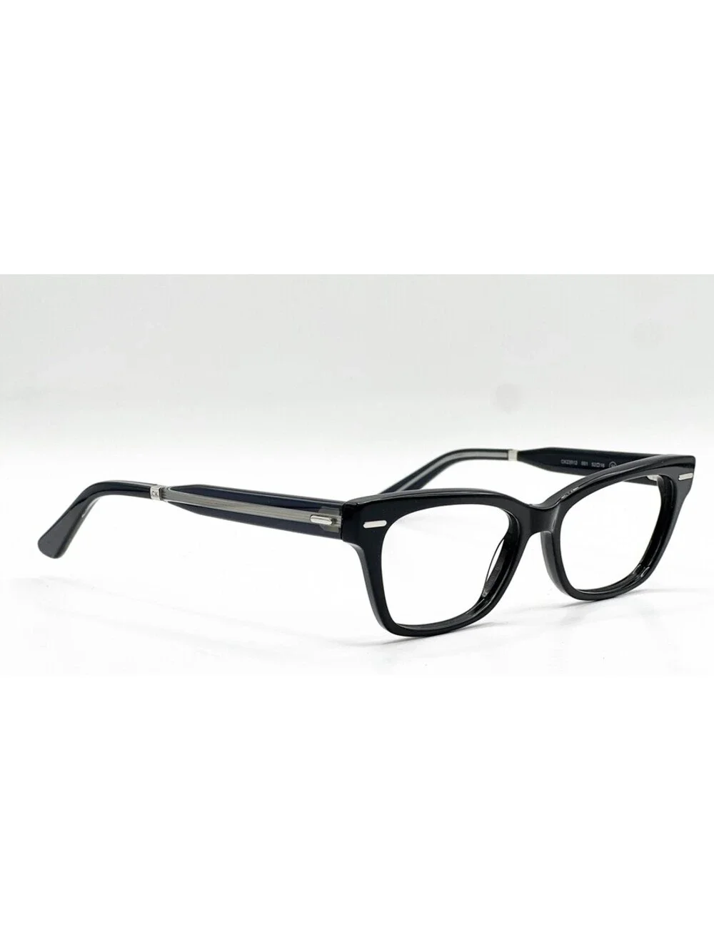 Calvin Klein Ck23512 001 Black Cat Eye Authentic Eyeglass Frames 52-16